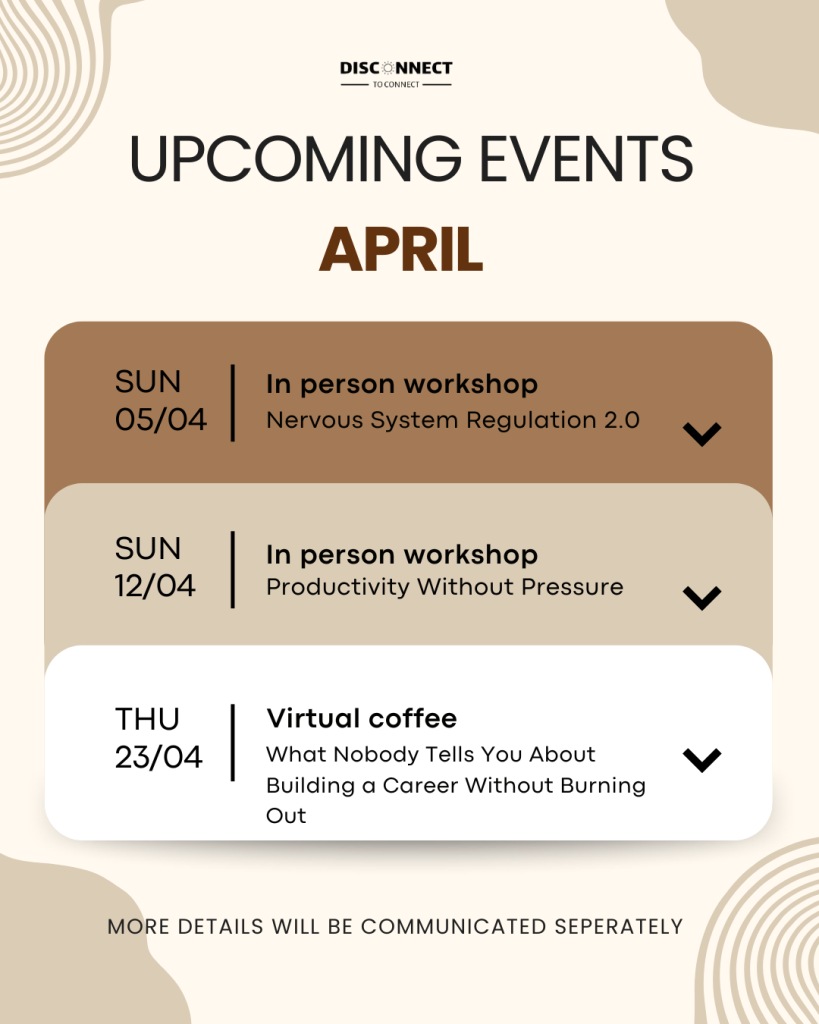 upcoming events schedule instagram post
