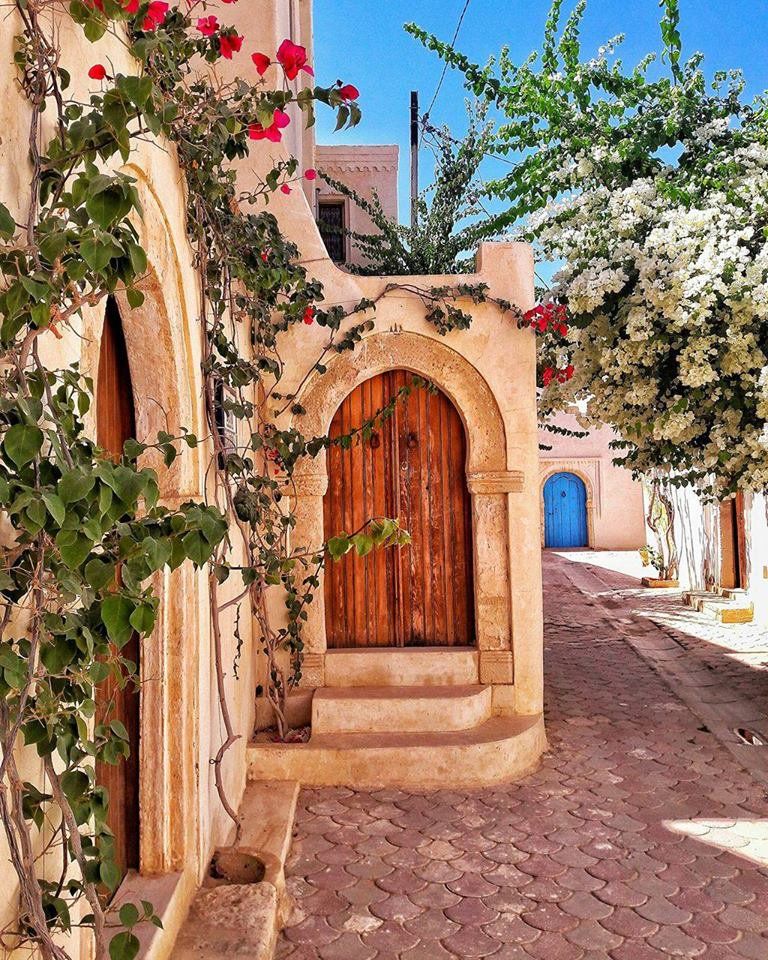 Traditional doorway in Djerba